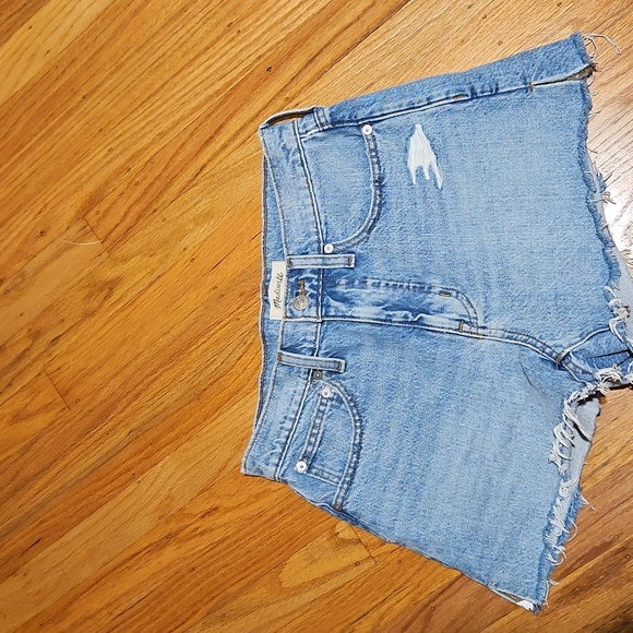 🦊 4 For $12 Madewell Relaxed Denim Short - Picture 1 of 9